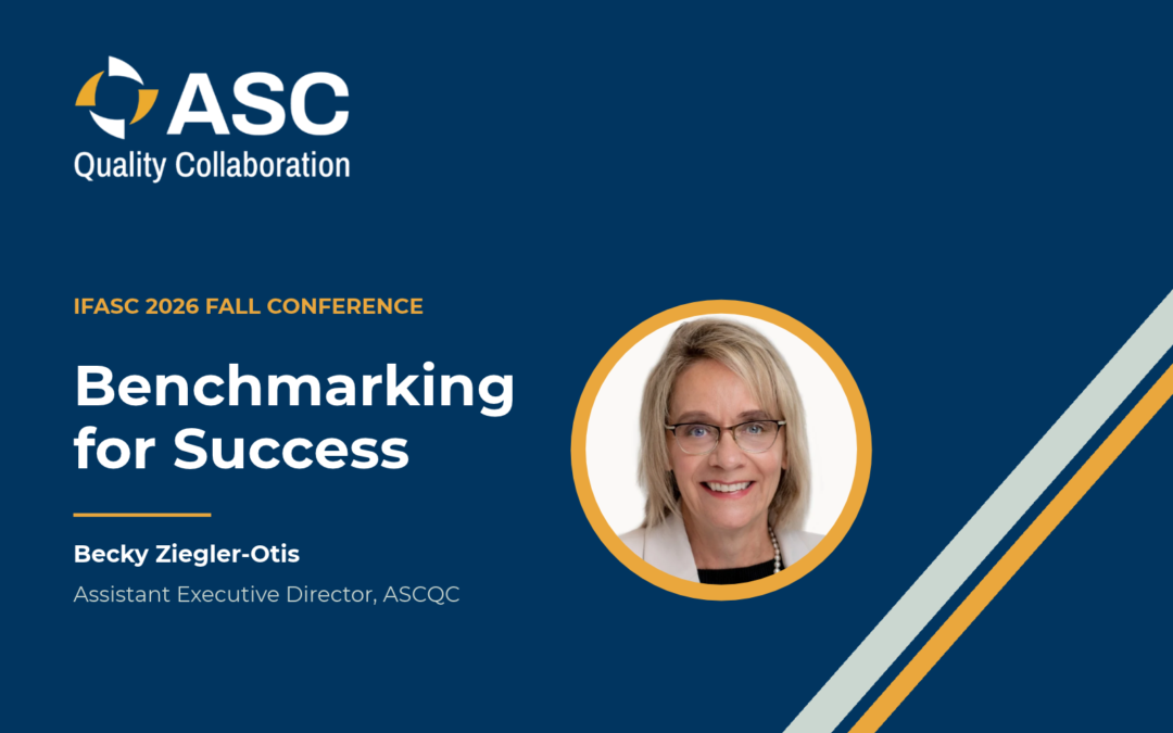 Becky Ziegler-Otis Presents on Benchmarking at IFASC 2026 Fall Conference